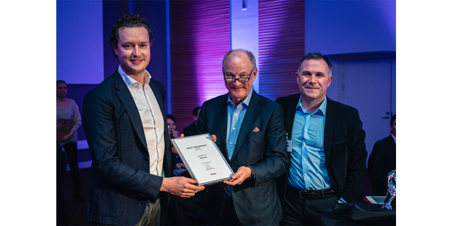 Hiab UK recognised for outstanding performance in annual Cargotec Great Performance Awards