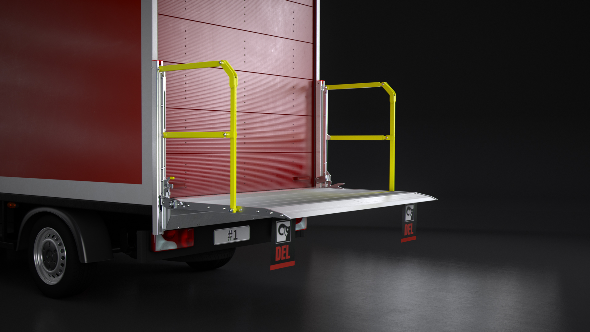 Hiab launches next generation column lift DEL DL500