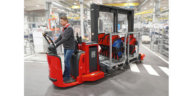 Linde Materials Handling launches its latest vehicle development, the Linde Trolley Supply Truck