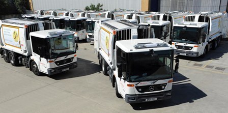 UK first fully electric refuse fleet as Veolia signs new tech driven City waste contract