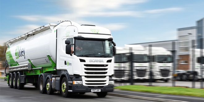 Abbey Logistics win Microlise Driver Excellence Award