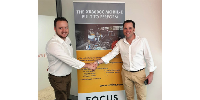FOCUS Enviro becomes exclusive UNTHA distribution partner in Australia