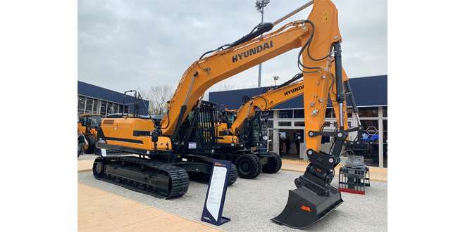 Hyundai Construction Equipment Europe HCEE returns to Plantworx with new models