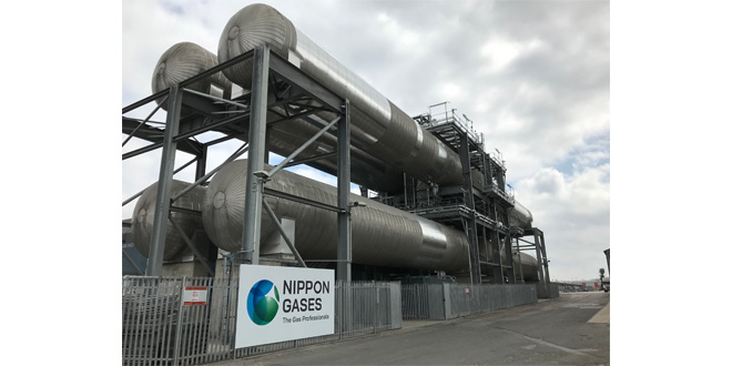 PORT OF TILBURY TEAMS UP WITH NIPPON GASES EUROPE