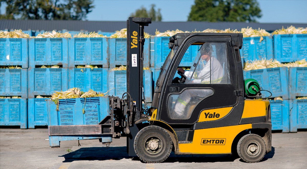 Yale trucks help Bonduelle stay cool under pressure