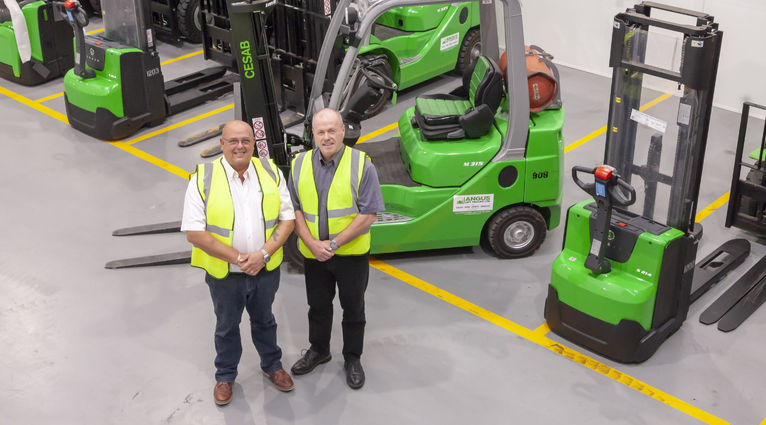 Angus Lift Trucks new premises