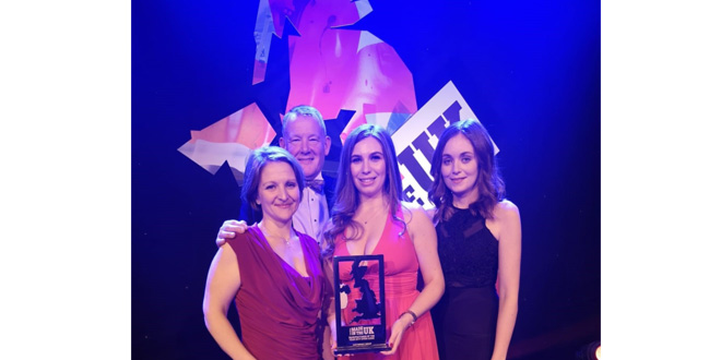 CARTWRIGHT GROUP NAMED MANUFACTURER OF THE YEAR IN NATIONAL MADE IN THE UK AWARDS
