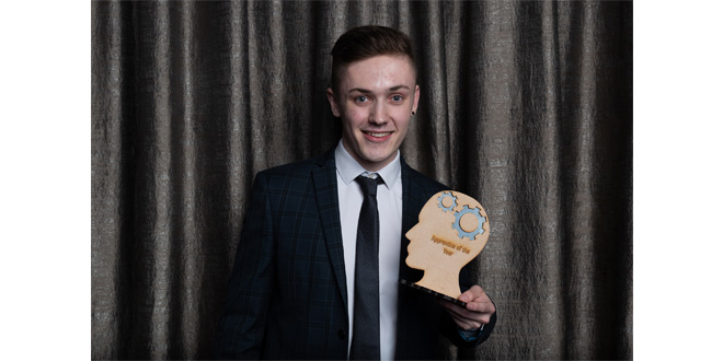 FORTEC HARRY IS APPRENTICE OF THE YEAR IN NORTHANTS LOGISTICS AWARD