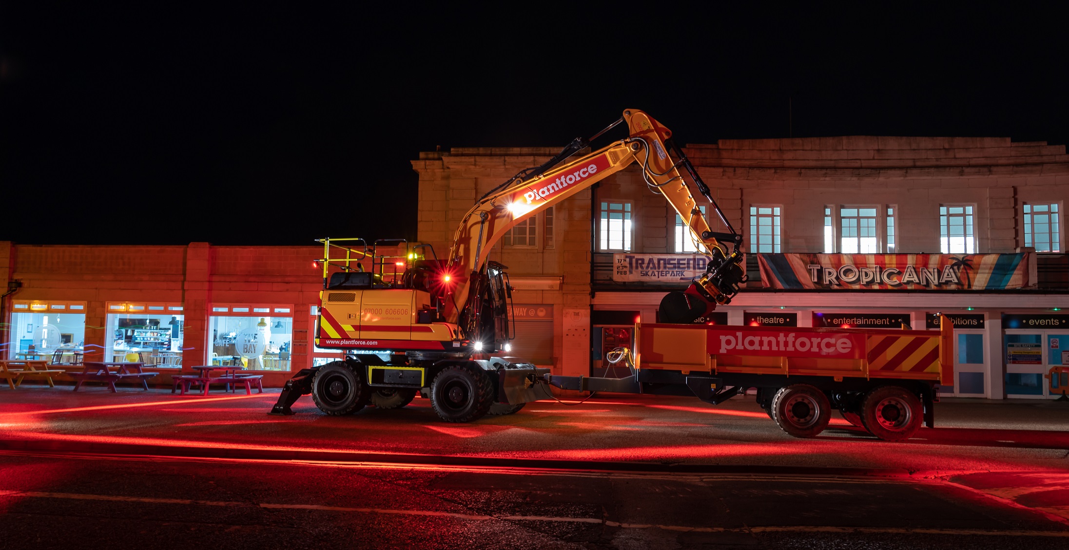 Plantforce Rentals tackle safety issues head-on with new Hyundai wheeled excavator