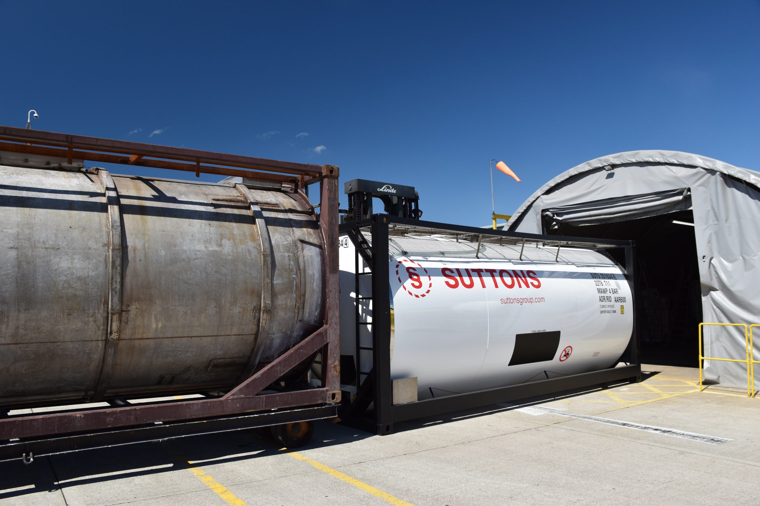 SUTTONS INTERNATIONAL SUCCESS FOR IN HOUSE REFURB OF INTERNATIONAL TANK FLEET