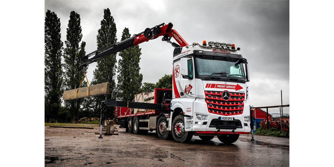 Griffin Freight Services swoops for another 11 Mercedes-Benz trucks