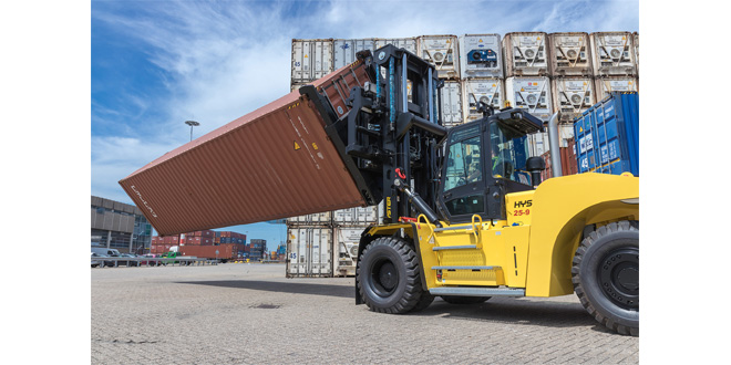 HYSTER OPTIMISES REPAIR YARD CONTAINER HANDLING