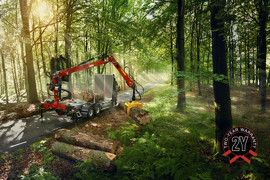 Hiab extends warranty for all LOGLIFT and JONSERED crane models