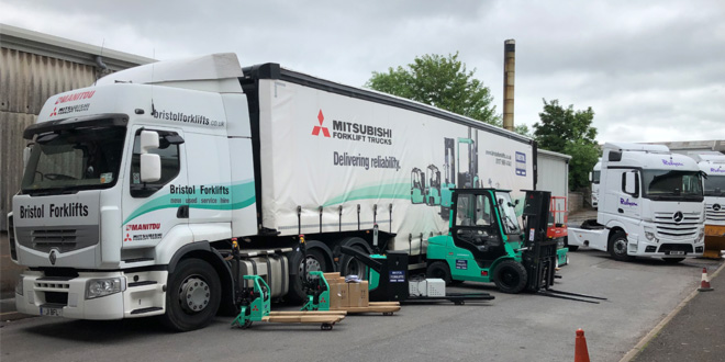 Mitsubishi forklift trucks
