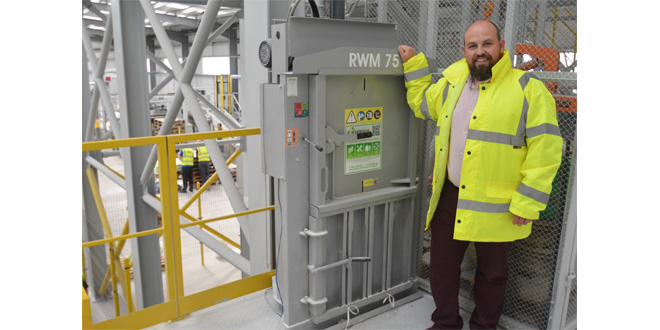 Wetherby Group invests in new Riverside Waste Machinery baling technology