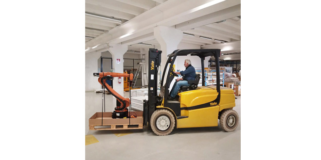Italian headquarters of KUKA turns to Yale dealer Unicar