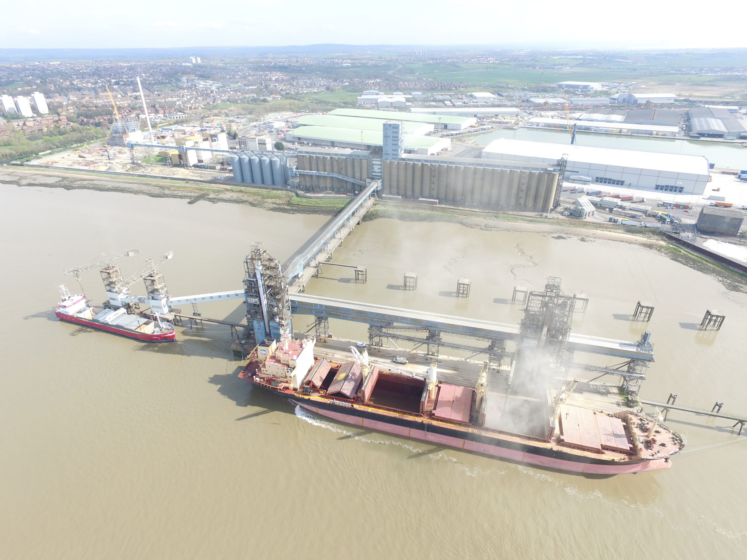 PORT OF TILBURY CELEBRATES 50TH ANNIVERSARY OF GRAIN TERMINAL