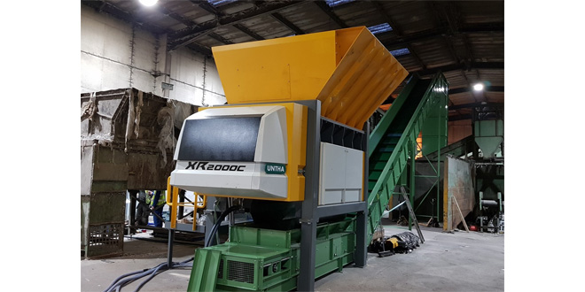 Zero Waste to Landfill business boosts RDF capabilities with UNTHA shredder