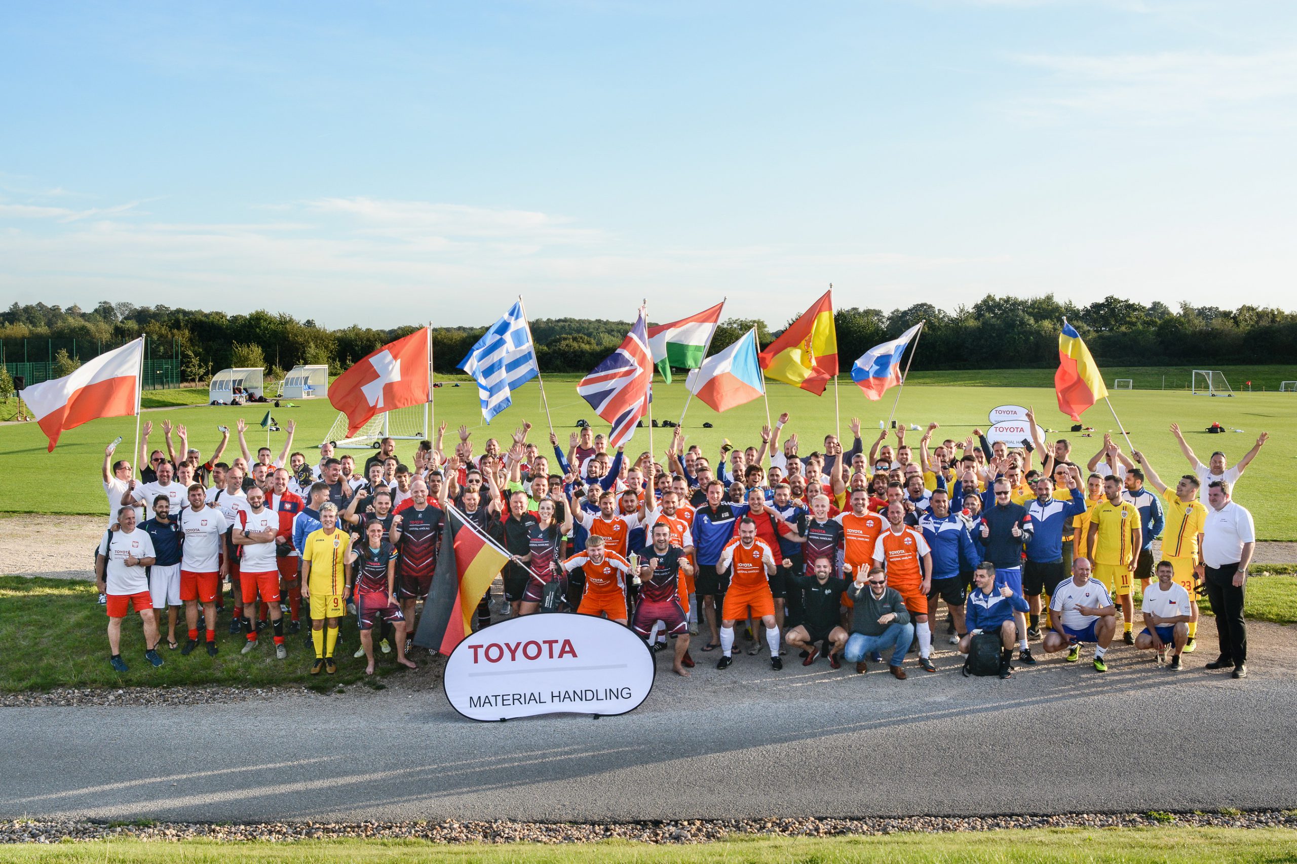 Challenge Respect and Teamwork for all to see at Toyota Material Handling Europe