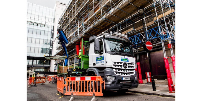 Eco-Pan Mercedes-Benz Arocs delivers a concrete solution for the environment