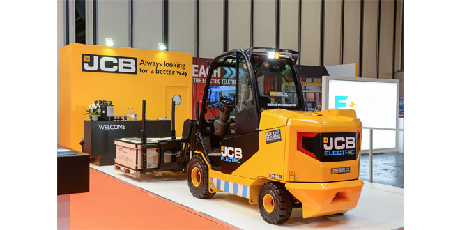 JCB launches second electric Teletruk IMHX 2019