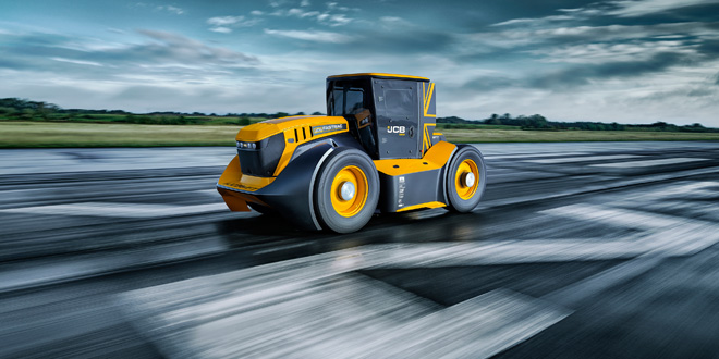 GKN Wheels & Structures supports JCB Fastrac the worlds fastest tractor