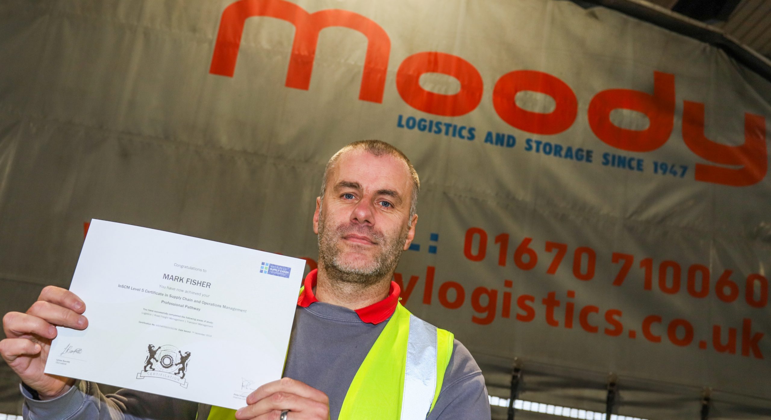 Former Driver of the Year handed managerial role at Moody Logistics