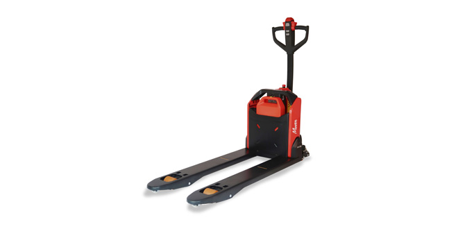 New unique and innovative Lithium powered pallet truck from Logitrans