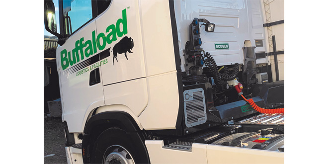 Buffaload Logistics aim for diesel free refrigeration with sustainable solution from Hultsteins
