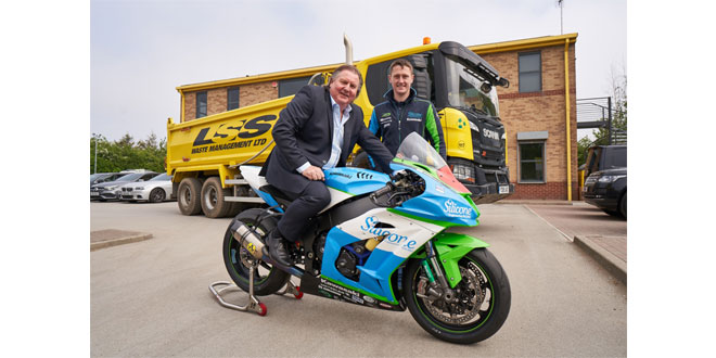 LSS WASTE CONFIRMS ANOTHER FAST TRACK SEASON OF SPONSORSHIP WITH ROAD RACING STAR DEAN HARRISON