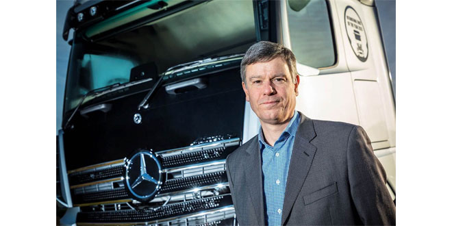 Maximised use tops the list of priorities for Mercedes-Benz Trucks new head of aftersales