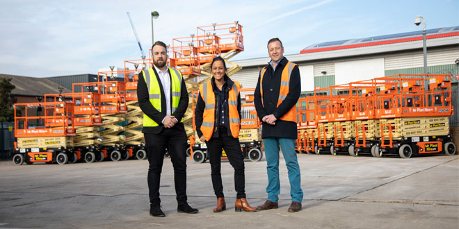 JLG delivers 16 new scissor lifts