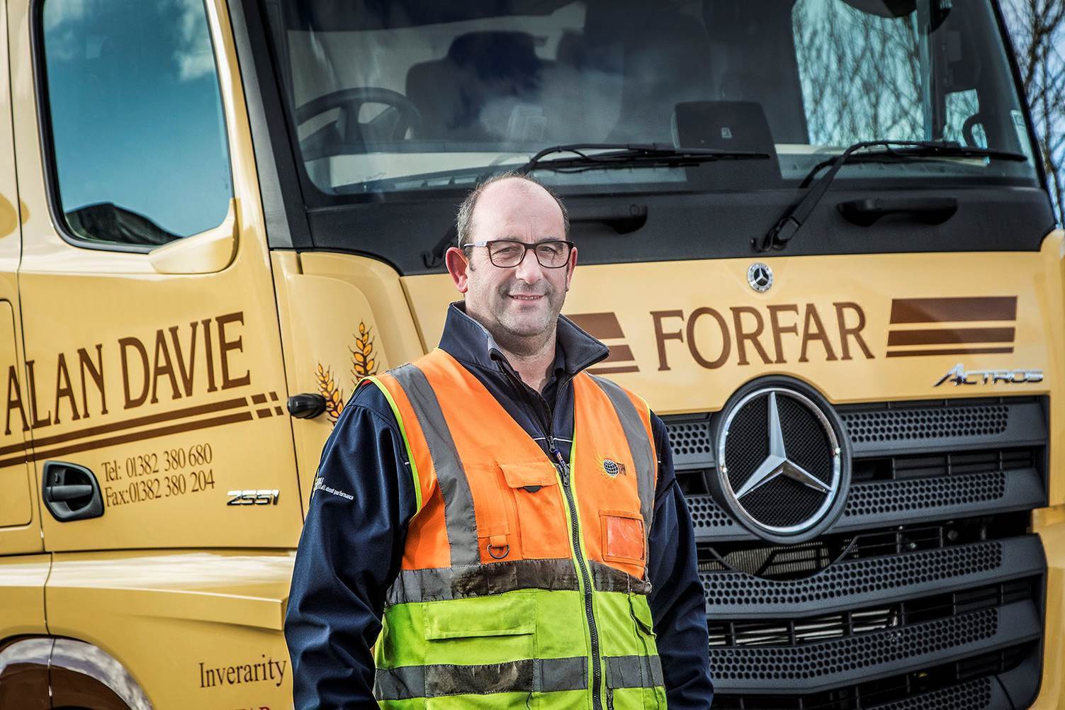 Safety-focused Alan Davie doubles up with first new-generation Mercedes-Benz Actros