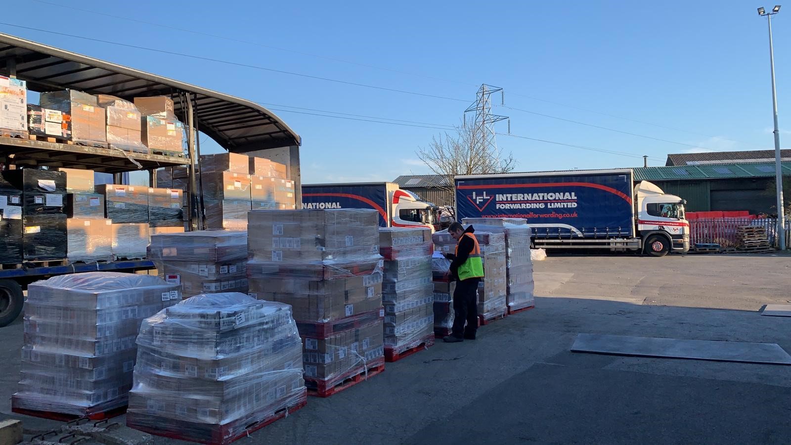 BIRMINGHAM BASED LOGISTICS COMPANY INTERNATION FORWARDINGPROVIDES VITAL SUPPORT TO NHS DURING COVID-19 CRISIS