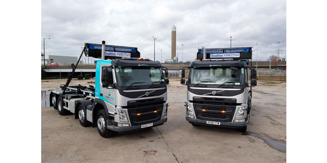 LONDONENERGY UPGRADES ITS FLEET WITH NINE NEW VOLVO FM RIGIDS