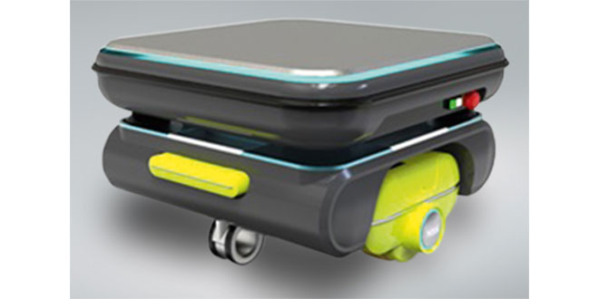 NSK Mobile robots for quiet locations now a reality thanks to NSK direct-drive wheel unit