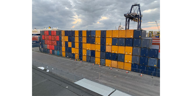 Port of Tilbury Quay workers pay tribute to KeyWorkers and the NHS