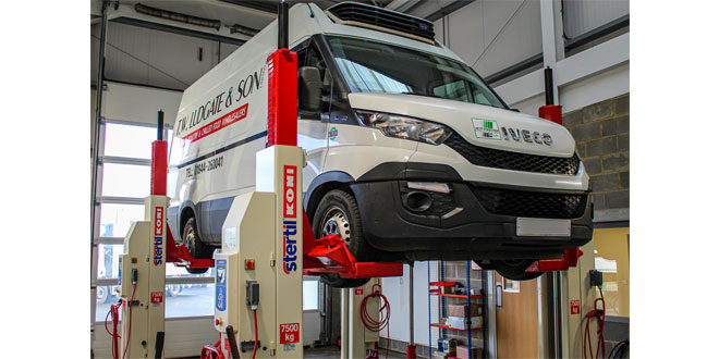 STERTIL KONI MOBILE COLUMN LIFTS