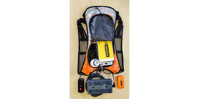 SiteZone Safety donates their uniquely created social distancing devices to protect construction workers