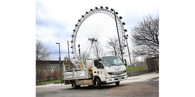 Calor plugs in with its first zero-emission FUSO eCanter