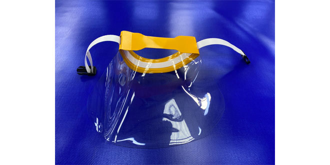 Structure-flex Produce Reusable PPE Face Shield for COVID-19 Protection