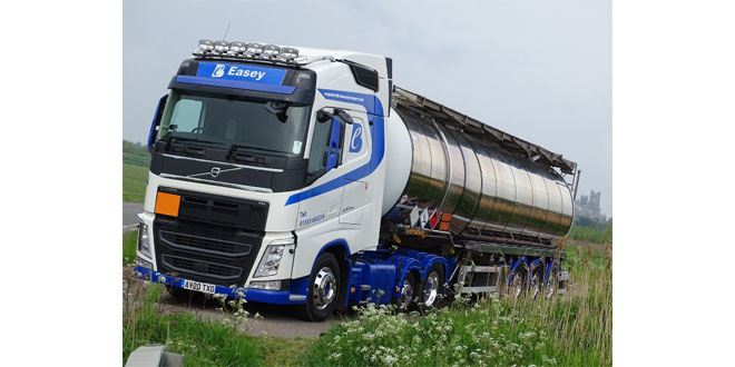 VOLVO PROVES THE EASY CHOICE FOR CAMBRIDGESHIRE BASED HAULIER Brian Easey Transport