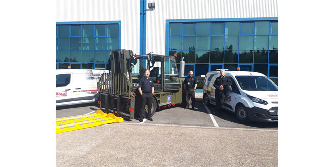 Briggs Defence extends life of RAF cargo handling trucks