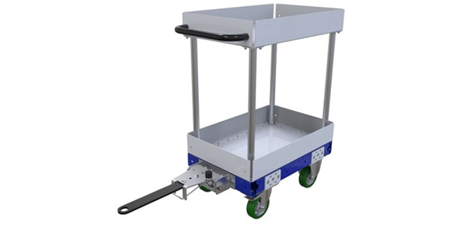 FlexQube Shelf Tugger Cart 420 x 630 mm Q-100-3368