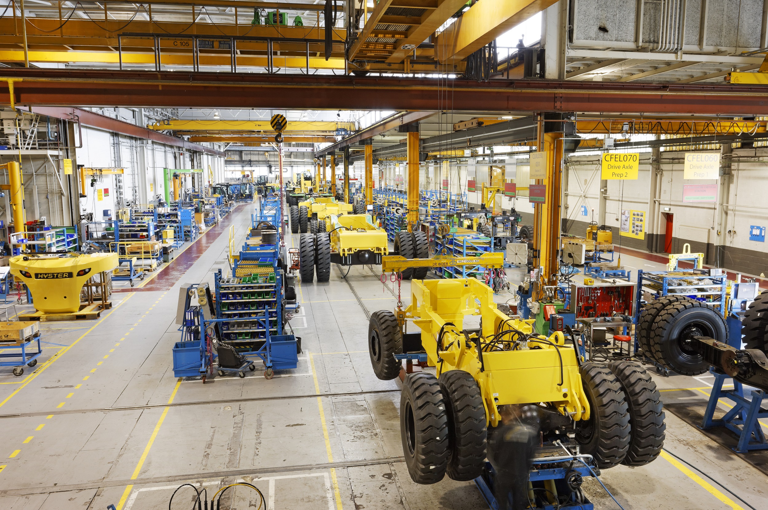 HYSTER LIFT TRUCK FACTORIES REOPEN