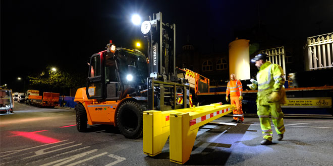 Hyundai support Hardstaff Barriers with Coronavirus Hospital HVM project
