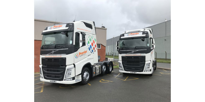 New Volvos offer premier fuel savings to Bardon-based haulier