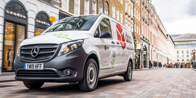 DPD smashes EV target five months early with over 700 electric vehicles