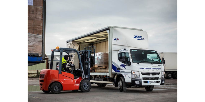 John Dinham Transport opens a new chapter with first Approved Used FUSO Canter