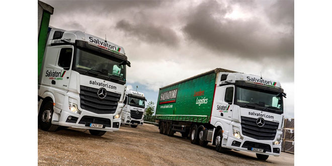 Salvatori enters a new era by welcoming its first eight Mercedes-Benz Actros from Sparshatt Truck